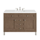 Whitewashed Walnut / White Zeus - 3 Faucet Holes