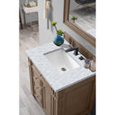 Whitewashed Walnut / Carrara White - 3 Faucet Holes
