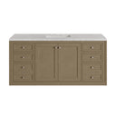 Walnut Whisper / Eternal Jasmine Pearl - 3 Faucet Holes