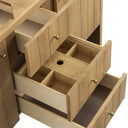 Light Natural Oak / White Zeus - 3 Faucet Holes