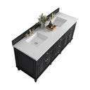 Black Onyx / White Zeus - 3 Faucet Holes