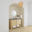Sunwashed Oak / Parisien Bleu - 3 Faucet Holes