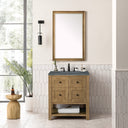 Light Natural Oak / Parisien Bleu - 3 Faucet Holes