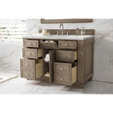 Whitewashed Walnut / Eternal Jasmine Pearl - 3 Faucet Holes