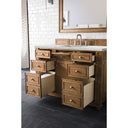 Saddle Brown / Eternal Jasmine Pearl - 3 Faucet Holes