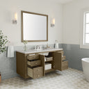 Walnut Whisper / Eternal Jasmine Pearl - 3 Faucet Holes