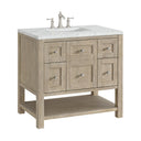 Whitewashed Oak / Ethereal Noctis - 3 Faucet Holes