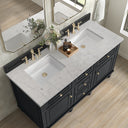 Black Onyx / Eternal Jasmine Pearl - 3 Faucet Holes