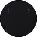 Renwil Claribel 30" Tall Round Wall Mirror - Black