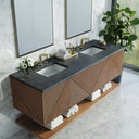 Chestnut / Charcoal Soapstone - 3 Faucet Holes