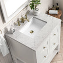 Bright White / No Countertop