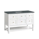 Bright White / Parisien Bleu - 3 Faucet Holes