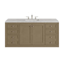 Walnut Whisper / Eternal Jasmine Pearl - 3 Faucet Holes