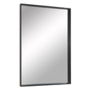 Renwil Annalise 45" Tall Rectangle Wall Mirror - Black