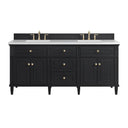 Black Onyx / White Zeus - 3 Faucet Holes