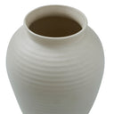 Renwil Hathor Indoor Ceramic Stoneware Vase - Beige Semi-Gloss