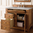 Saddle Brown / Victorian Silver - 3 Faucet Holes