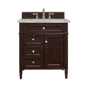 Burnished Mahogany / Victorian Silver - 3 Faucet Holes