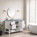 Bright White / Cala Blue - 3 Faucet Holes