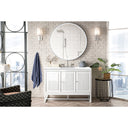 Glossy White / White Zeus - 3 Faucet Holes