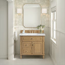 Light Natural Oak / White Zeus - 3 Faucet Holes