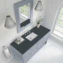 Serenity Blue / Charcoal Soapstone - 3 Faucet Holes