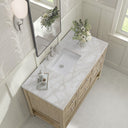 Whitewashed Oak / White Zeus - 3 Faucet Holes