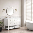 Bright White / White Zeus - 3 Faucet Holes