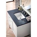 Glossy White / Charcoal Soapstone - 3 Faucet Holes