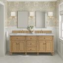 Light Natural Oak / Victorian Silver - 3 Faucet Holes