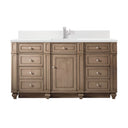 Whitewashed Walnut / White Zeus - 1 Faucet Hole
