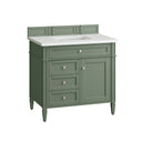 Smokey Celadon / White Zeus - 3 Faucet Holes