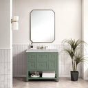 Smokey Celadon / Victorian Silver - 3 Faucet Holes