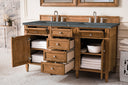 Saddle Brown / Parisien Bleu - 3 Faucet Holes