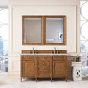 Saddle Brown / Victorian Silver - 3 Faucet Holes
