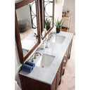 Mid-Century Acacia / Carrara White - 3 Faucet Holes