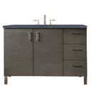 Silver Oak / Charcoal Soapstone - 3 Faucet Holes