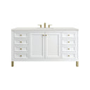 Glossy White / Lime Delight - 3 Faucet Holes