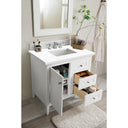 Bright White / White Zeus - 3 Faucet Holes