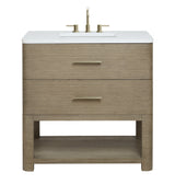 White Zeus - 3 Faucet Holes
