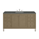 Walnut Whisper / Parisien Bleu - 3 Faucet Holes