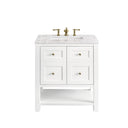 Bright White / Eternal Jasmine Pearl - 3 Faucet Holes