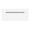 Glossy White / Victorian Silver - 3 Faucet Holes