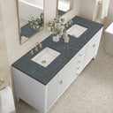 Bright White / Parisien Bleu - 3 Faucet Holes