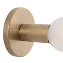 Renwil Dania 5" Burnished Brass 1-Light Wall Sconce