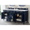 Victory Blue / Carrara White - 3 Faucet Holes