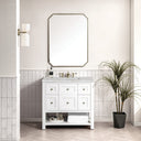 Bright White / Victorian Silver - 3 Faucet Holes