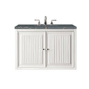 Glossy White / Parisien Bleu - 3 Faucet Holes