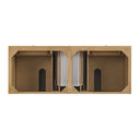 Light Natural Oak / White Zeus - 3 Faucet Holes