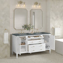 Bright White / Parisien Bleu - 3 Faucet Holes